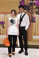周興哲、林映唯出席Prada 2021春夏男女裝列媒體發表會。（記者邱榮吉/攝影）