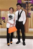 周興哲、林映唯出席Prada 2021春夏男女裝列媒體發表會。（記者邱榮吉/攝影）