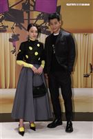 周興哲、林映唯出席Prada 2021春夏男女裝列媒體發表會。（記者邱榮吉/攝影）