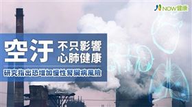 名家專用／NOW健康／研究人員發現，空汙中懸浮微粒的影響，在城市地區以及男性、年輕人和沒有健康問題的成年人當中特別明顯。(勿用)