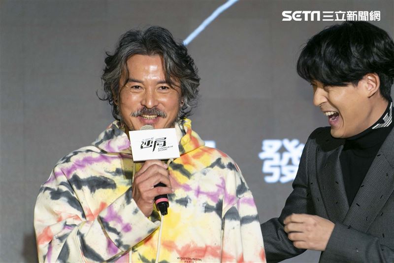 李銘順、周渝民出席愛奇藝華語劇集《逆局》卡司發佈。（圖／記者楊澍攝影）