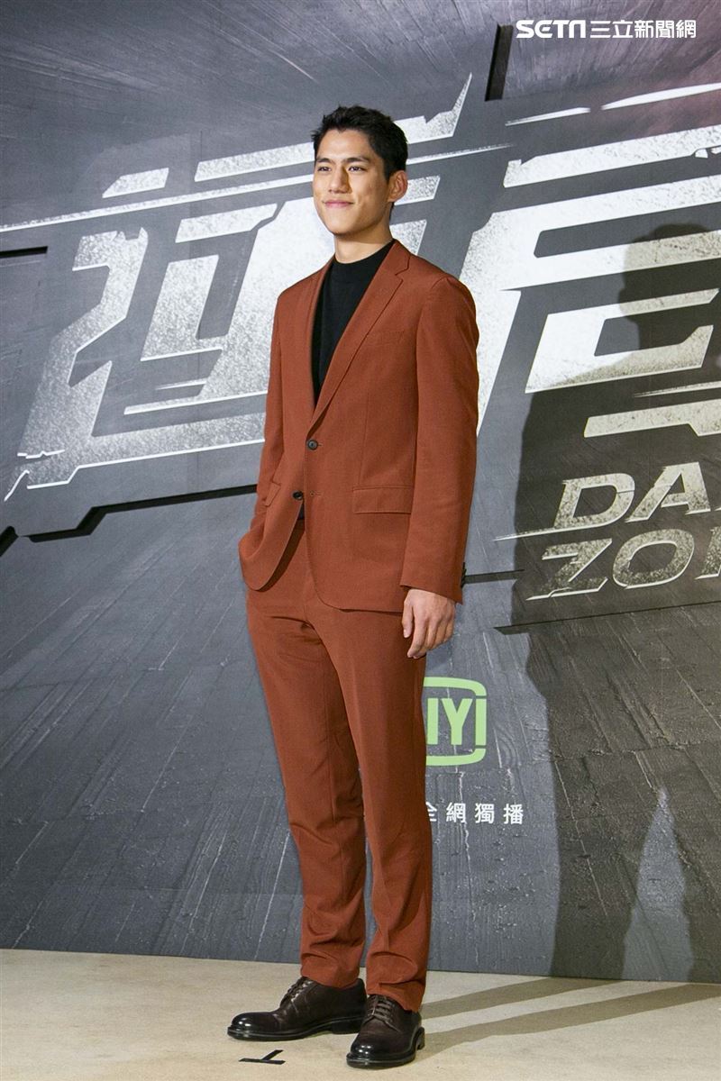 朱軒洋出席愛奇藝華語劇集《逆局》卡司發佈。（圖／記者楊澍攝影）
