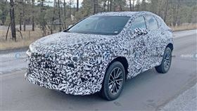 ▲Lexus NX大改款測試車（圖／翻攝自motor1）