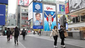 變異病毒廣傳日本 關西地區達8成