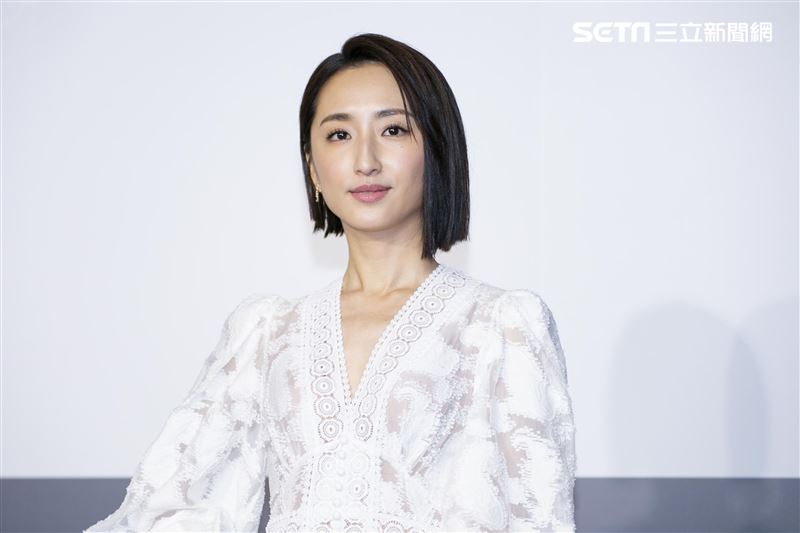 柯佳嬿擔任「膠原蛋白極胜肽時光飲」代言人。（圖／記者楊澍攝影）