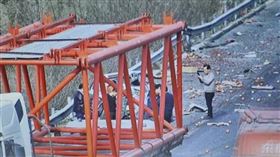 ▲山東高速公路車禍。（圖／翻攝自山東公安微信）