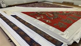 ▲北港飛龍團大龍旗（圖／拍攝中央社）