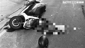 新北中和車禍　男騎士側摔遭輾身亡