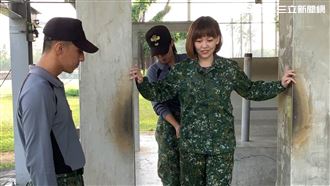 美女主播廖芳潔爬4樓跳傘　尖叫腿軟