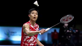 周天成摘下4強門票台灣羽球一哥周天成15日在泰國羽球公開賽8強擊敗馬來西亞新銳選手李梓嘉，摘下4強門票。（泰國羽球協會提供）中央社記者呂欣憓曼谷傳真　110年1月15日