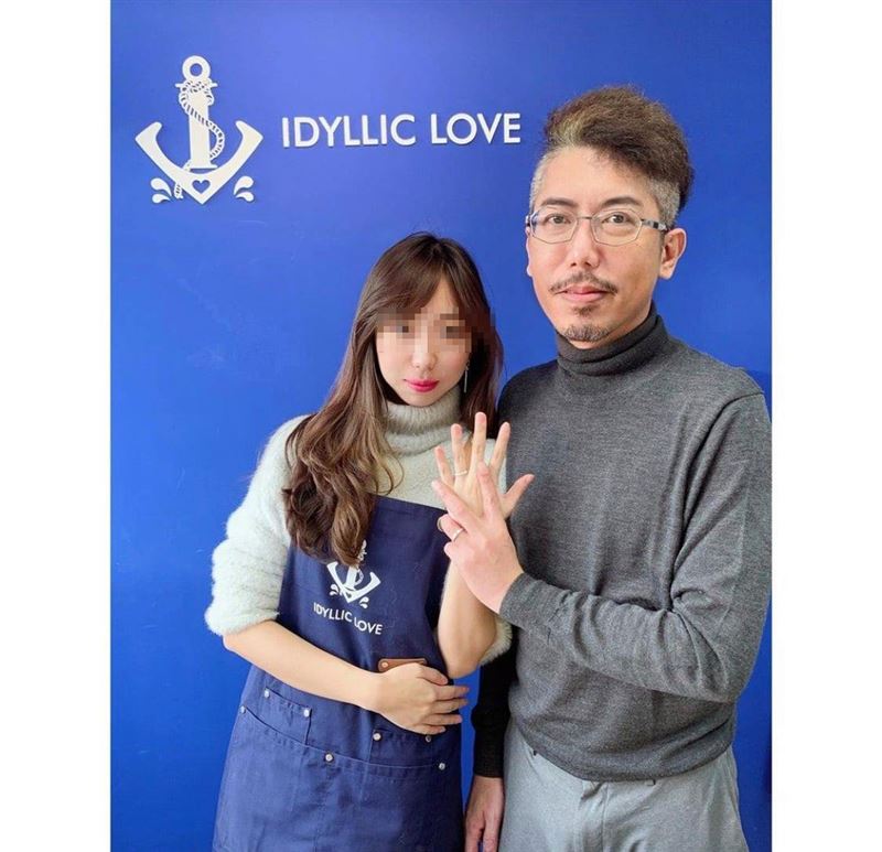 快訊／閃秀「婚戒」！丁允恭現任女友羞喊：我們已經結婚了