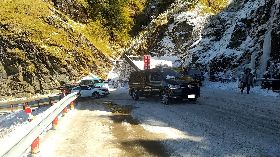 合歡山公路翠峰到大禹嶺段15日夜間預