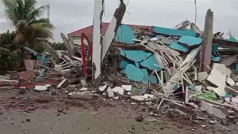 印尼6.2強震35死　醫院垮成碎片