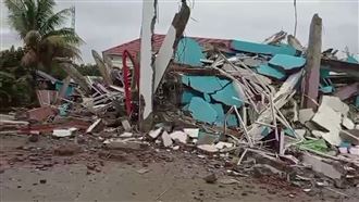 印尼6.2強震35死　醫院垮成碎片