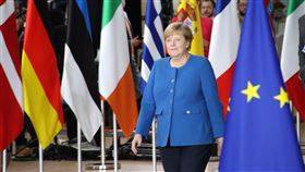 梅克爾肯定脫歐協議達陣德國總理梅克爾17日出席歐盟峰會，肯定歐盟與英國談判團隊達成新脫歐協議草案。中央社記者唐佩君布魯塞爾攝 108年10月17日