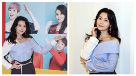 驕女華千涵三立新聞網專訪。（記者邱榮吉/攝影）