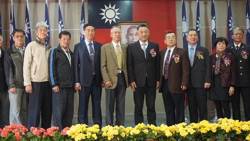 金門縣府機關首長交接　內升鼓勵士氣