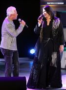 巫啟賢出席裘海正愛我和我愛的人「2021巡迴演唱會」的嘉賓。（記者邱榮吉/攝影）