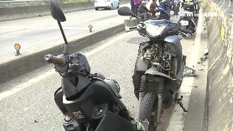 逆向撞11機車！男攔檢不停肇禍逃逸