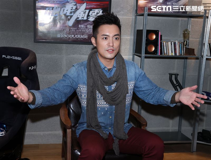 叱咤風雲范逸臣三立新聞網專訪。（記者邱榮吉/攝影）