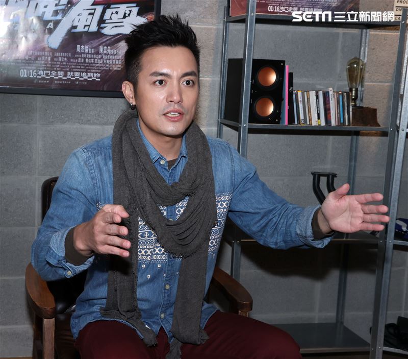 叱咤風雲范逸臣三立新聞網專訪。（記者邱榮吉/攝影）