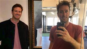 性格男星艾米漢默遭爆有吃人肉、喝血等變態行為。（圖／翻攝自Armie Hammer IG）