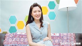 正妹營養師劉家芸三立新聞網專訪。（圖／記者楊澍攝影）