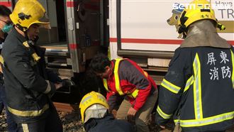 新／台鐵人員遭2火車「鐵夾肉」亡