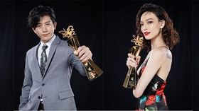 ▲左起：2020第22屆台北電影獎最佳女主角獎《返校》王淨、最佳男主角獎《親愛的房客》莫子儀、最佳女配角獎《江湖無難事》姚以緹、最佳男配角獎《那個我最親愛的陌生人》李英銓。（圖／業者提供）