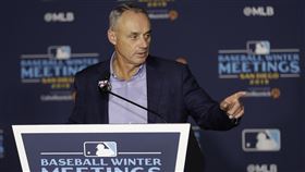  美國職棒大聯盟主席Rob。（圖／美聯社／達志影像）