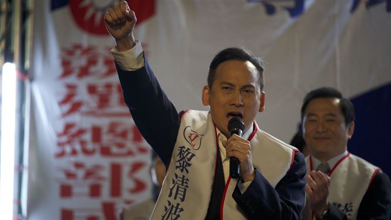 他在造勢晚會上破音　新北議員目睹說