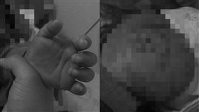 虐童,燒烤店,單親媽,老闆(翻攝自 爆料公社)