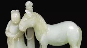 ▲中國玉雕喜歡雕玉馬。（示意圖／翻攝自百度百科）