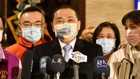 前瞻2.0停車場預算傳落空  侯友宜：繼續爭取前瞻2.0預算停車場補助傳由桃園、台南獲得。新北市長侯友宜（左2）18日表示，會繼續爭取，不會氣餒。中央社記者王鴻國攝  110年1月18日