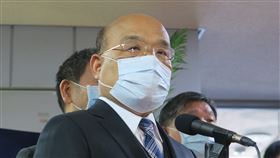 行政院長蘇貞昌19日下午出席109年鳳凰獎楷模表揚典禮。（圖／記者盧素梅攝影）