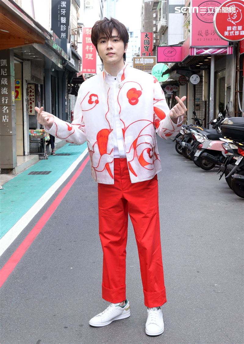 陳璽安出席「璽安與貓」公益明信片記者發佈會。（記者邱榮吉/攝影）