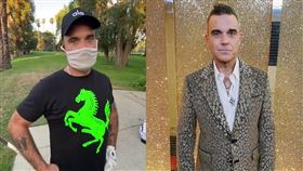 流行天王羅比威廉斯傳出染疫確診。（圖／翻攝自羅比威廉斯IG）