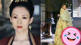 《上陽賦》章子怡運動鞋穿幫。微博