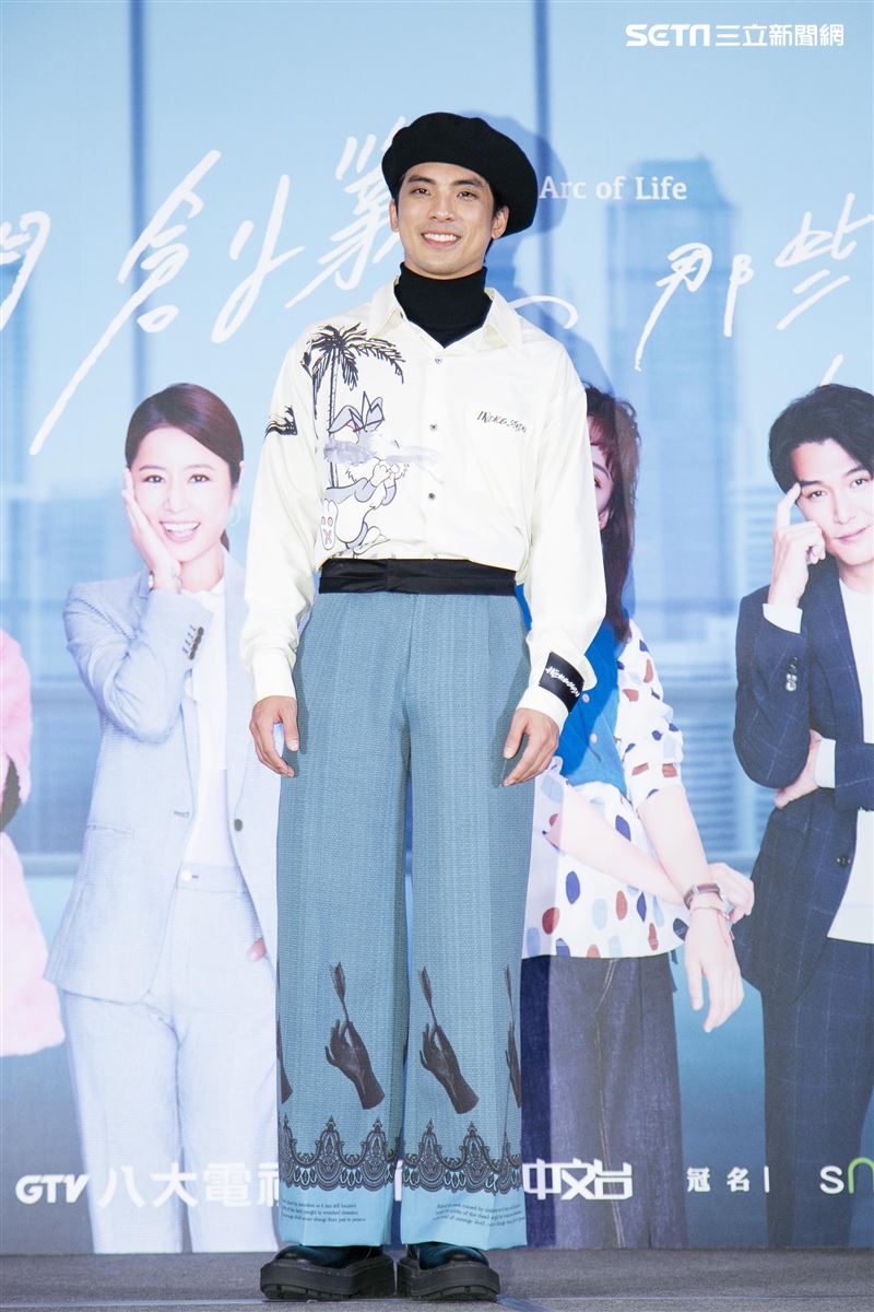 林哲熹出席她們創業的那些鳥事首映記者會。（圖／記者楊澍攝影）