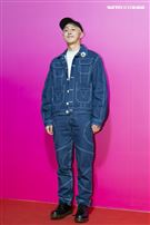 台灣時裝設計師江奕勳出席ANGUS CHIANG AW21巴黎時裝週最新系列大秀暨ME電影首映會。（圖／記者楊澍攝影）