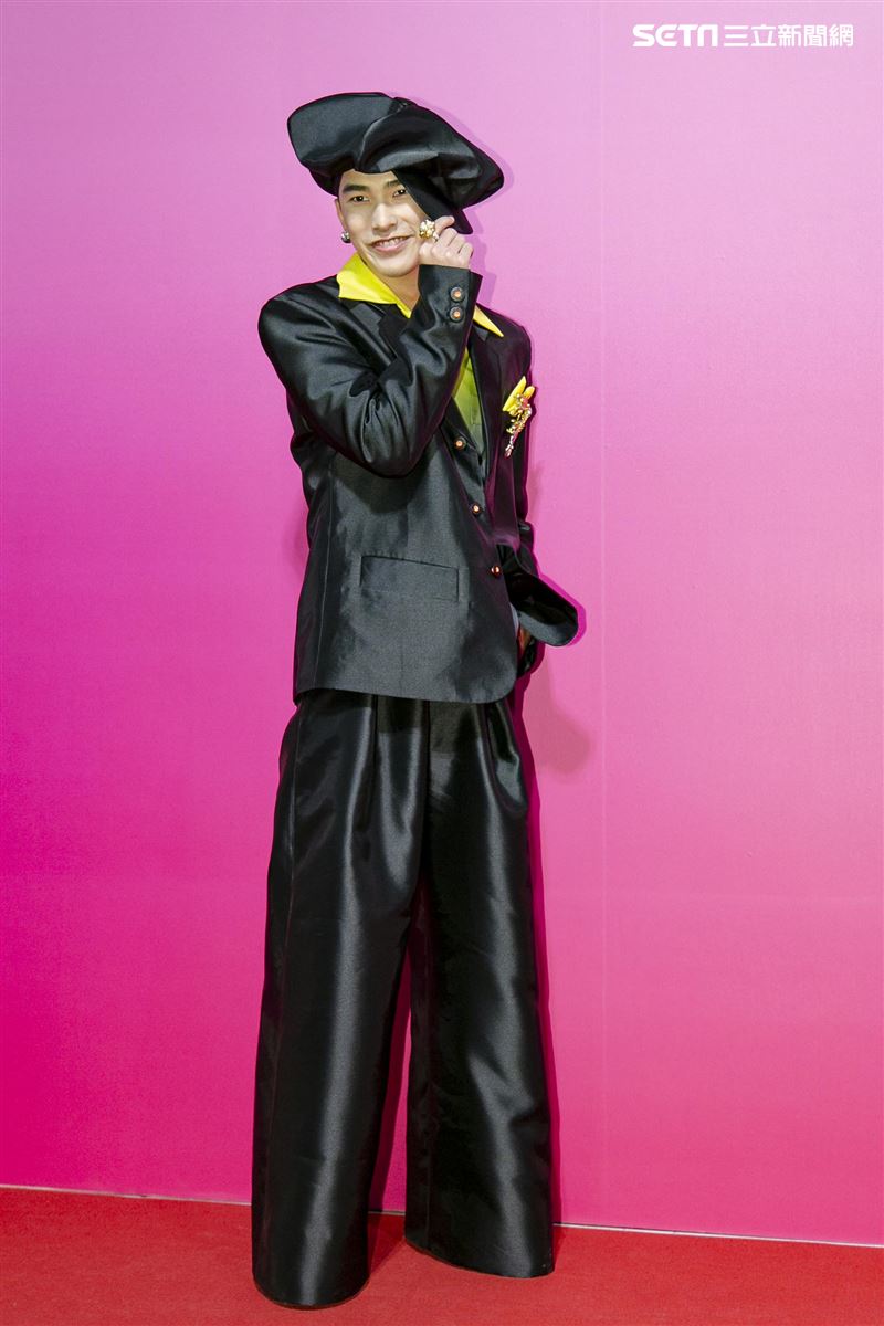 曾敬驊出席ANGUS CHIANG AW21巴黎時裝週最新系列大秀暨ME電影首映會。（圖／記者楊澍攝影）
