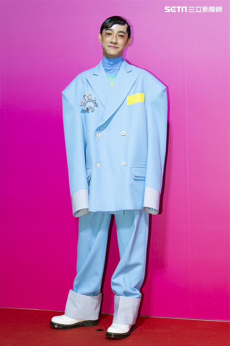 劉修甫出席ANGUS CHIANG AW21巴黎時裝週最新系列大秀暨ME電影首映會。（圖／記者楊澍攝影）