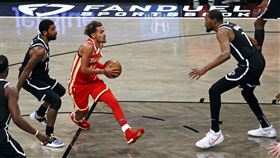 「買犯」被納許譏　楊恩：我跟你學的
NBA,亞特蘭大老鷹,Trae Young,布魯克林籃網
美聯社／達志影像