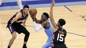 ▲歐拉迪波（Victor Oladipo）22分，火箭吞3連敗。（圖／美聯社／達志影像）