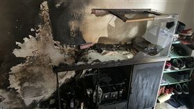 寵物蟒蛇，火警，南投草屯。(圖／翻攝畫面)