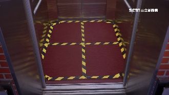 立法院防疫再升級　電梯改4格站位