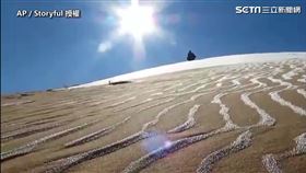 ▲▼「肥大叔Fat Uncle」日前因應新年2021（圖／AP／Storyful 授權）