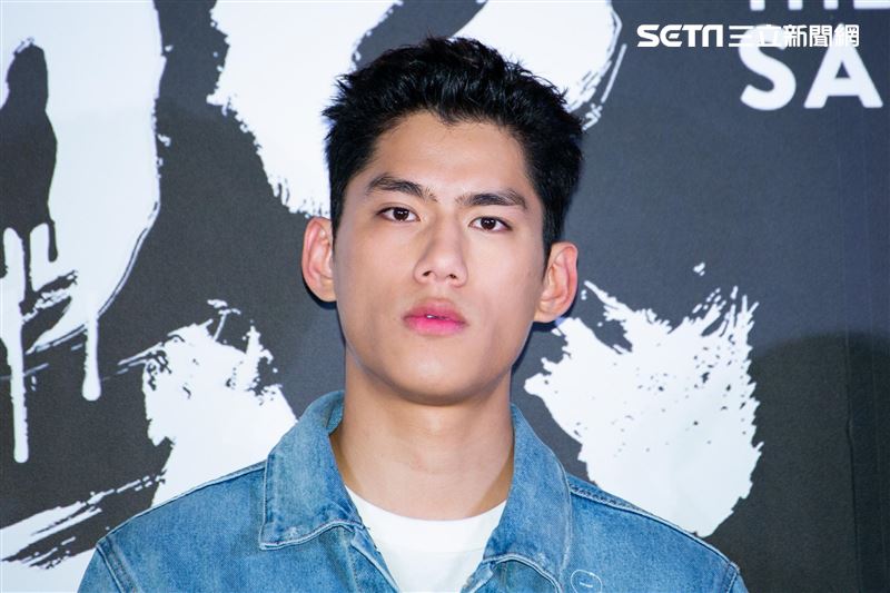 朱軒洋出席電影《哭悲》首映會。（圖／記者楊澍攝影）