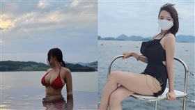 Velvet面容姣好、身材婀娜，胸前尤其偉大。（圖／翻攝自Velvet IG）