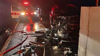 新／前台東縣議員凌晨自撞　送醫不治